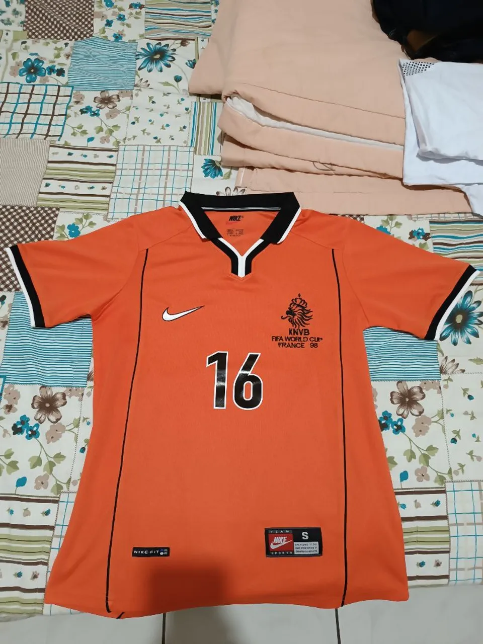 Camisa Holanda 1998 Nike - #16