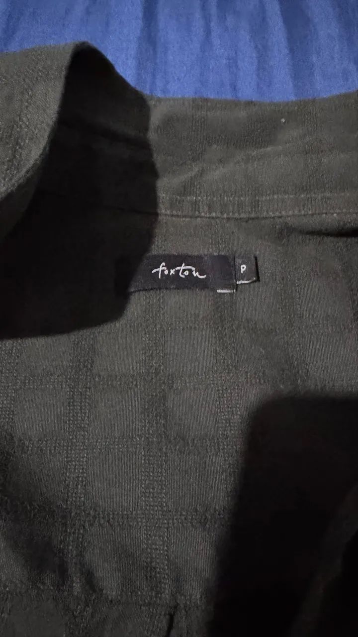 Camisa Foxton Xadrez Manga Curta - Foto 2