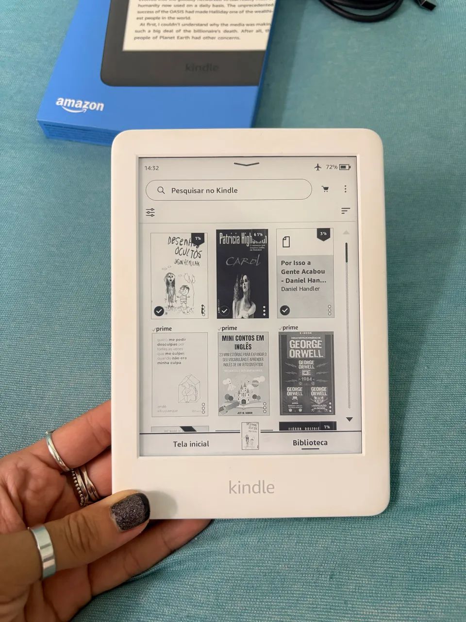 Kindle 10 geração Branco - Foto 2