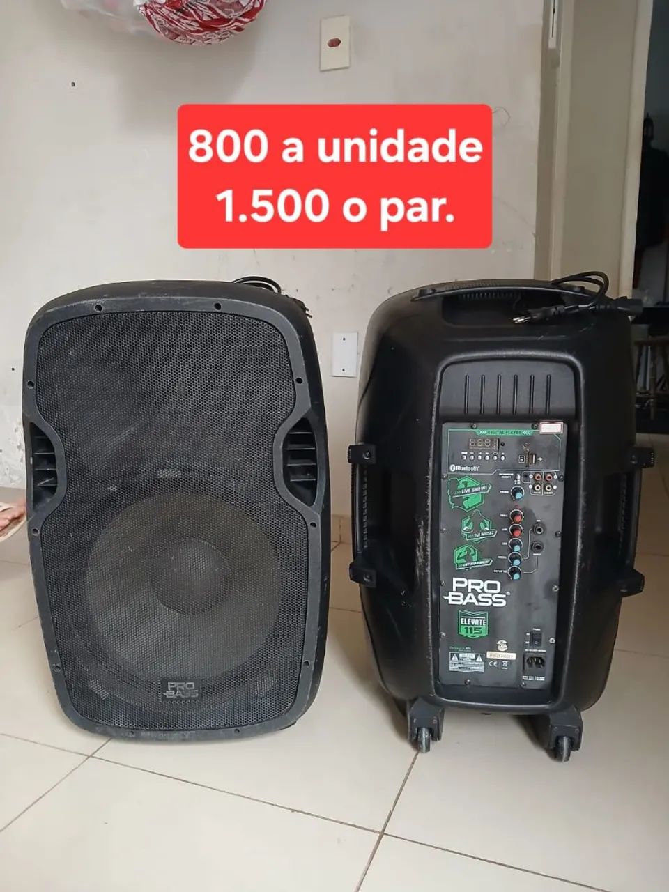 Caixas ativas probass 800