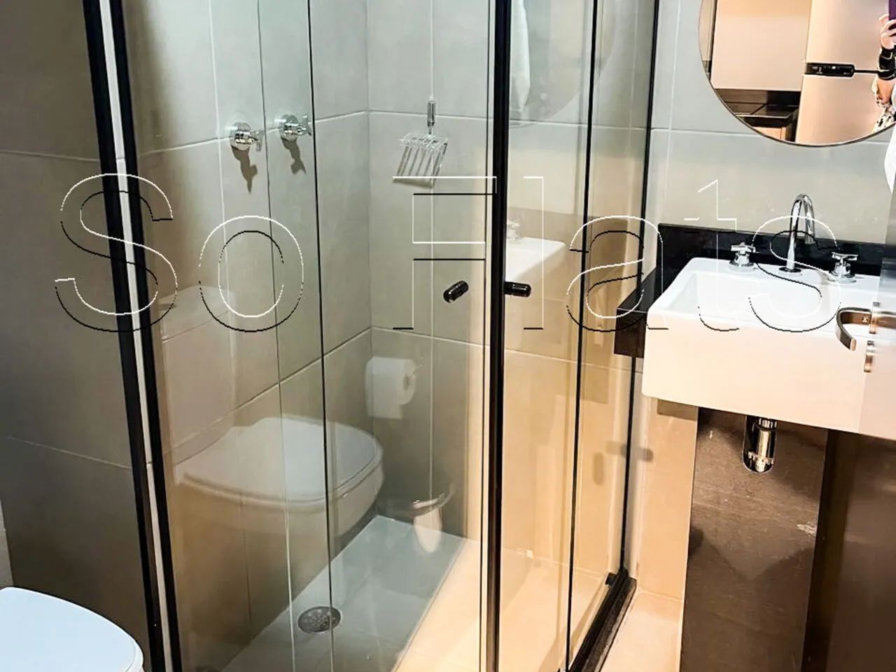 Studio Mobiliado Alphaville 28m² Suíte Varanda Garagem Sky Design Venda - Foto 5