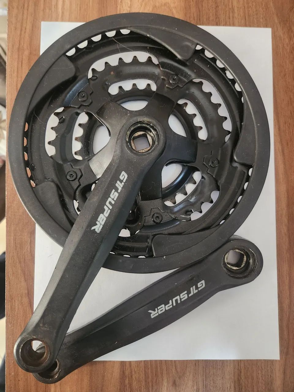 Pé de vela triplo, MTB marca Caloi - GT Super