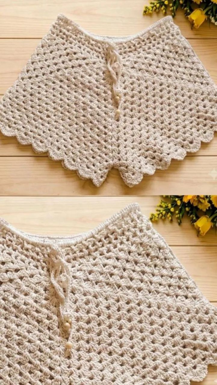 Shorte de croche bloqueirinha 