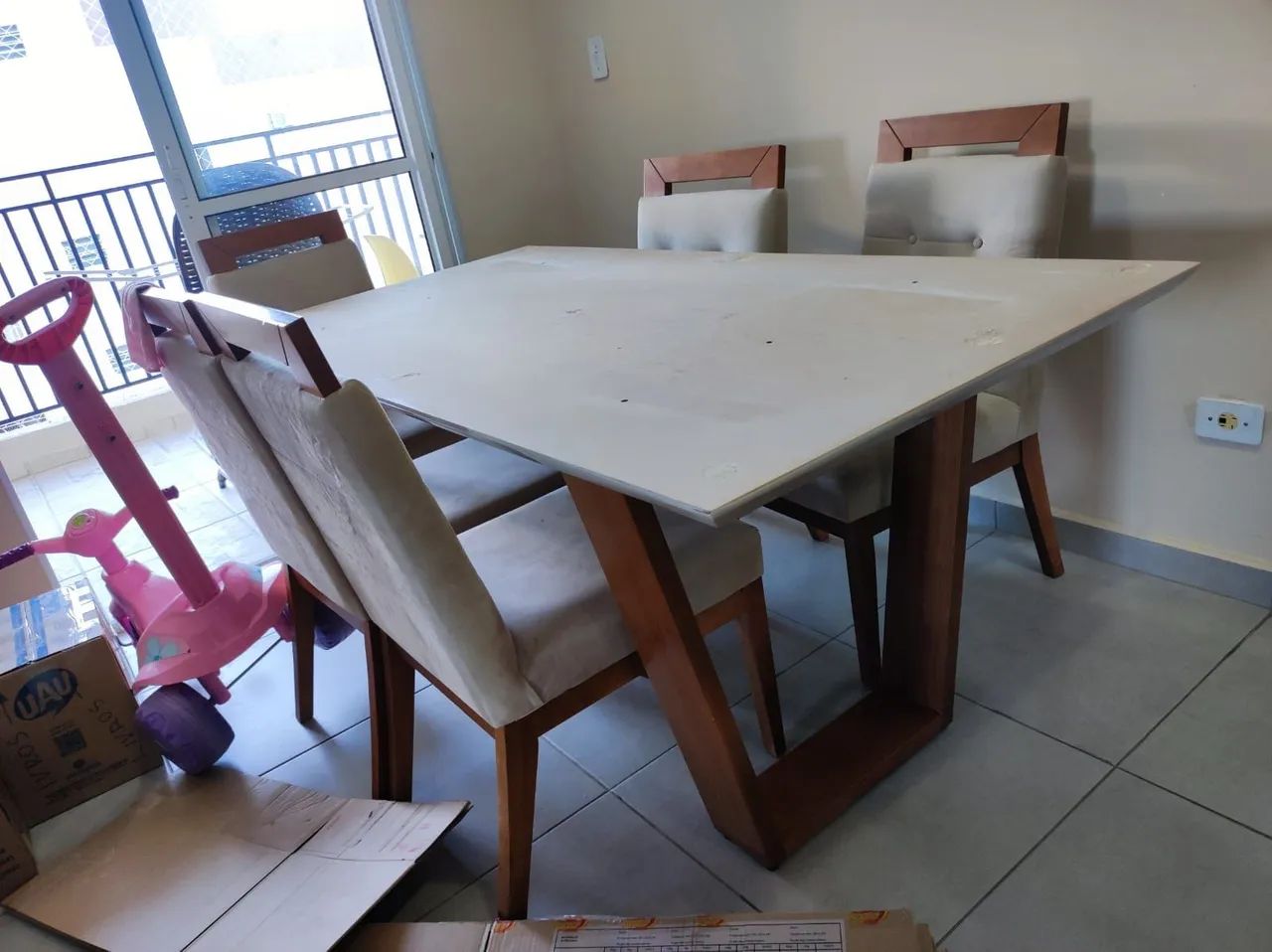 Mesa de jantar com 6 cadeiras  - Foto 3