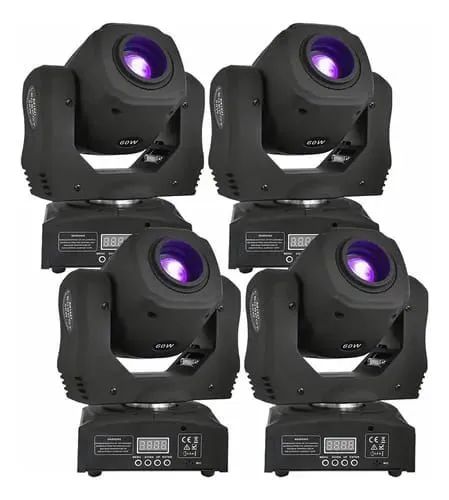 Moving led 60w (valor dos 4)