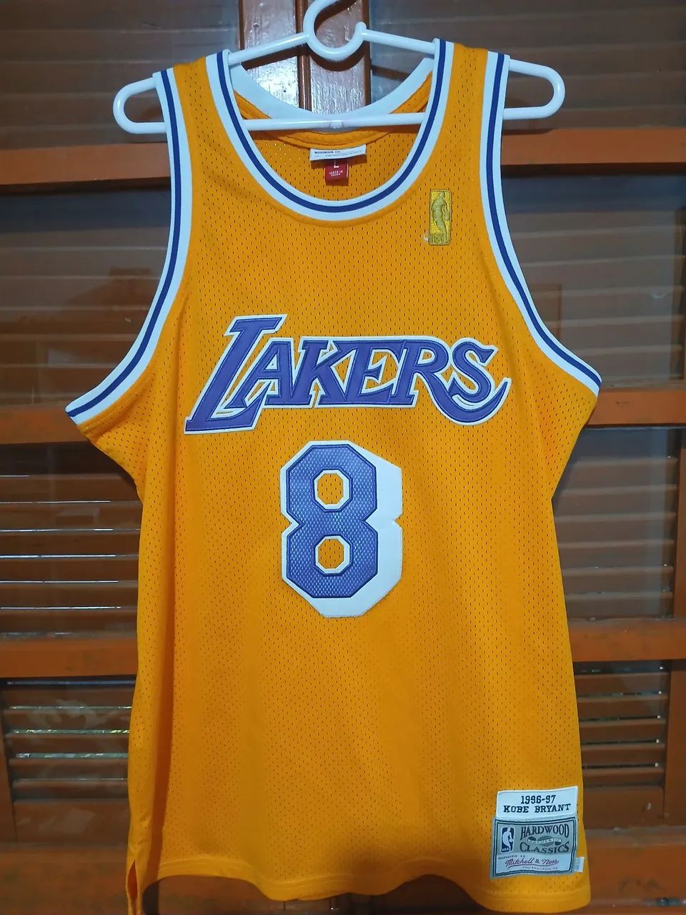 Regata Jersey Lakers Kobe Bryant #8 1996-97 - Retrô da Mitchell