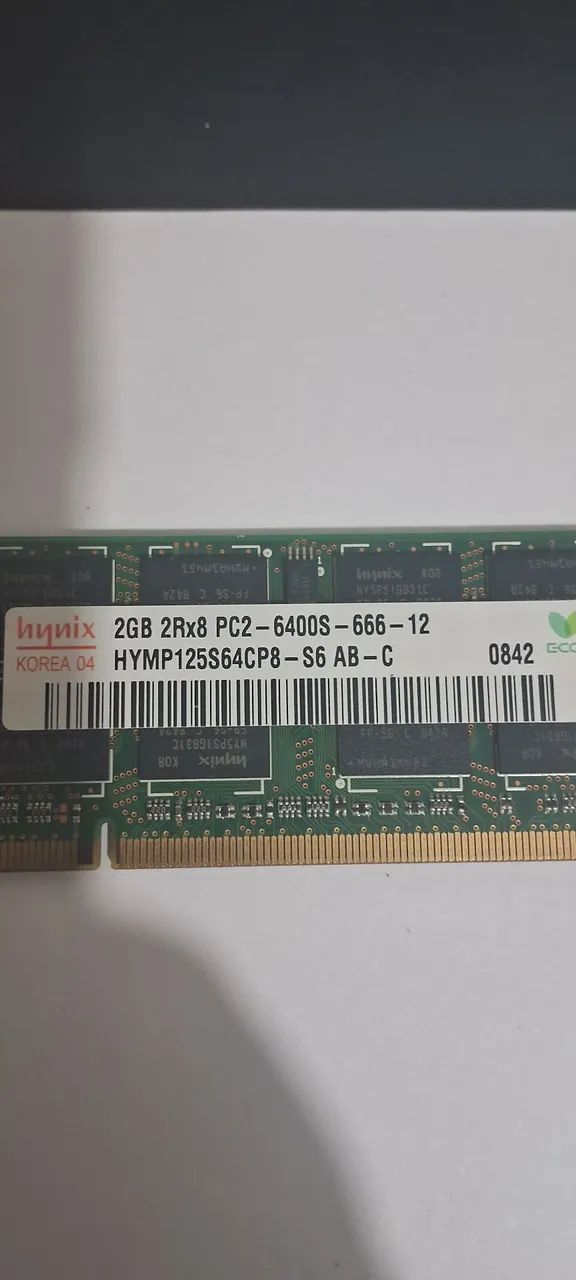 Memória  ddr2 de notbook - Foto 2
