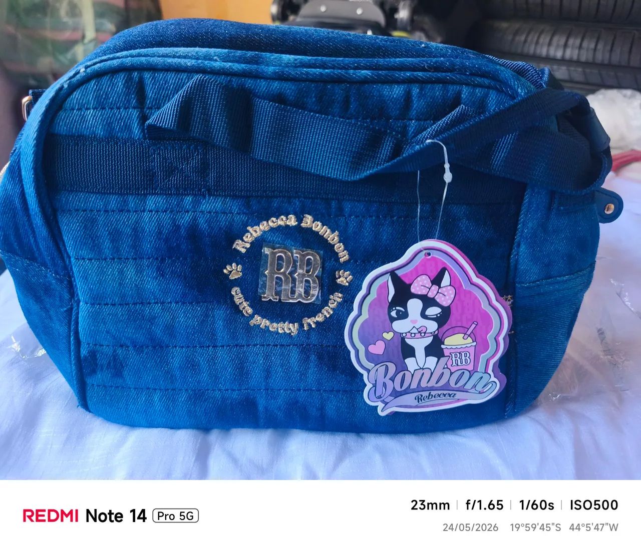 Bolsa térmica Rebeca bombom. 