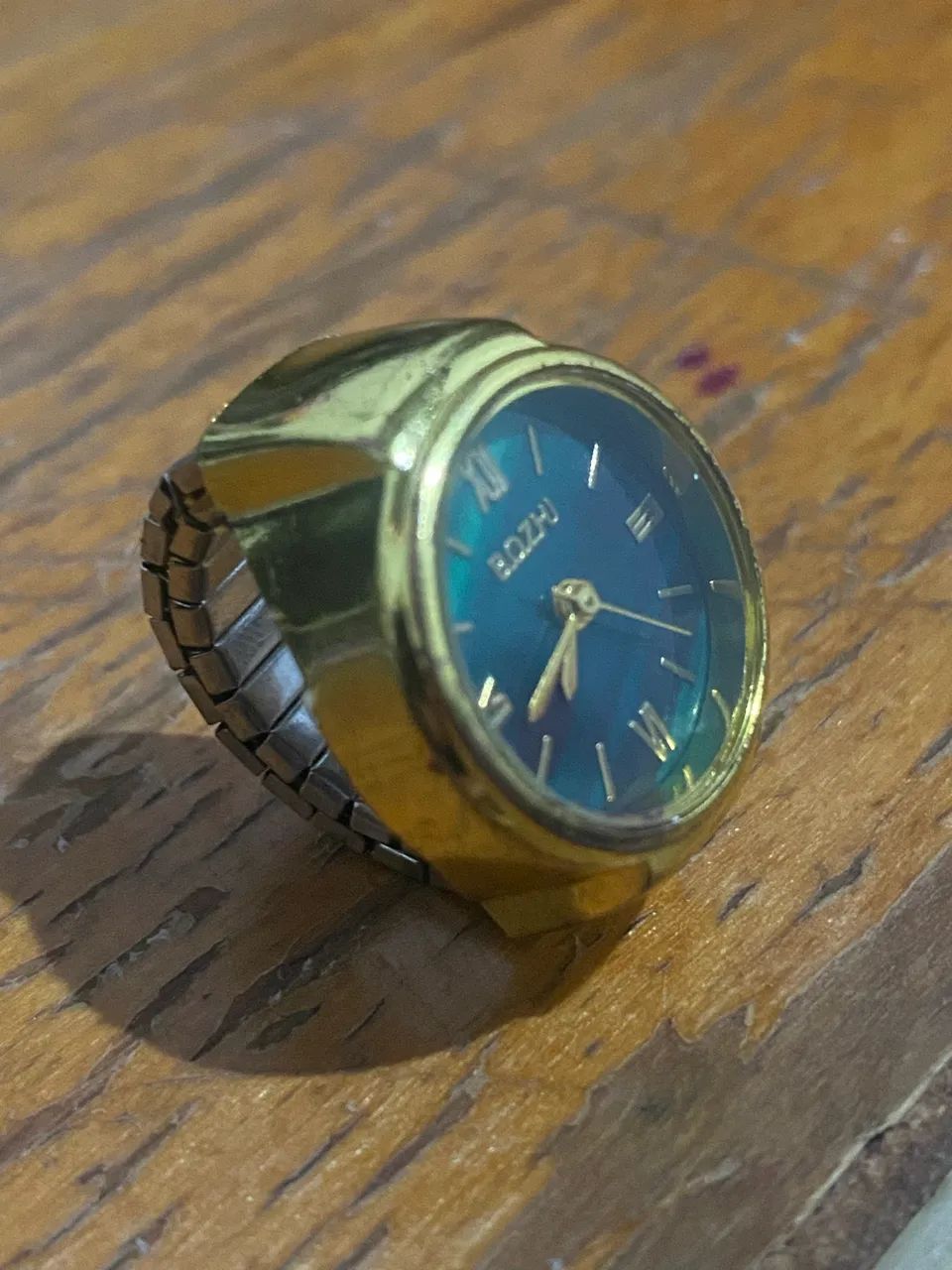 Anel Watch Dourado | Bozhi