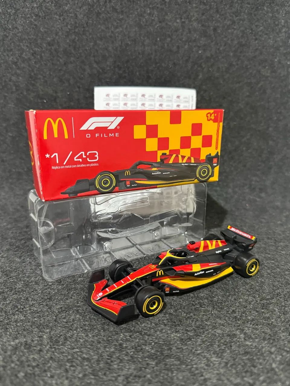 F1 Mc Donalds - versão vermelha 65580460474243123