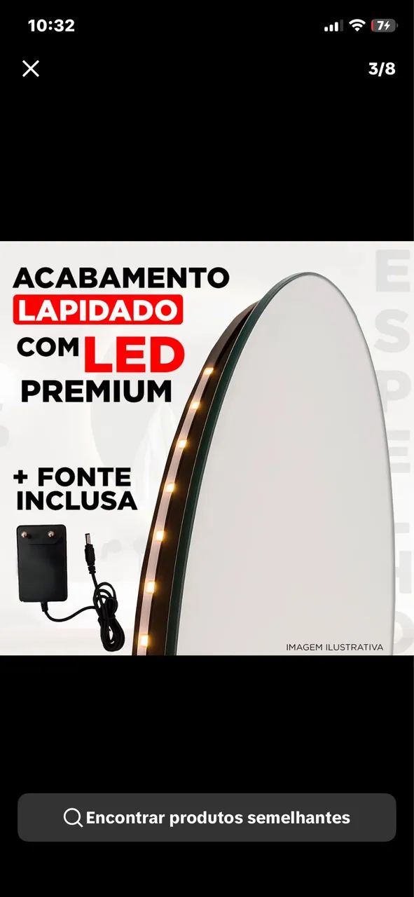 Espelho Led Premium  - Foto 4