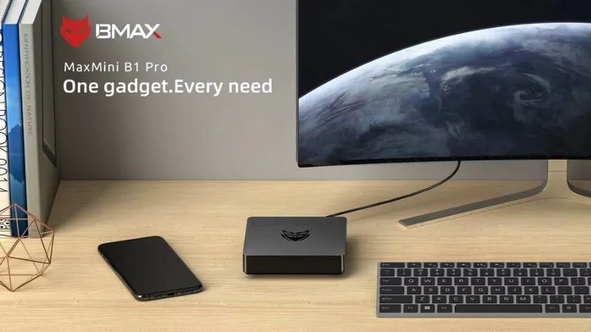 BMAX Mini PC B1PRO Windows 11 Pro 8GB RAM 128GB ROM N4000 Micro