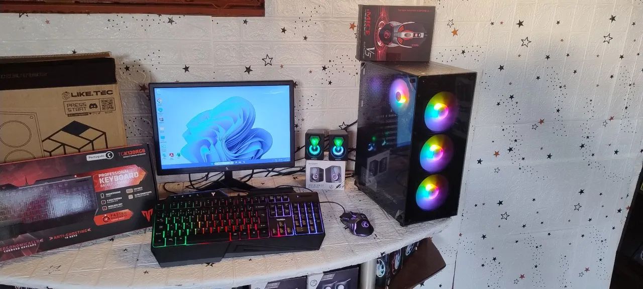 Computador i5, 16gb ram, - quarta geração - SSD 240gb - Tela 19 polegadas HDMI  - Foto 2