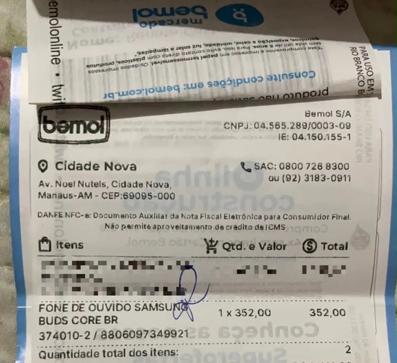 Samsung Galaxy Buds Core Bluetooth Original Branco Novo - Foto 2