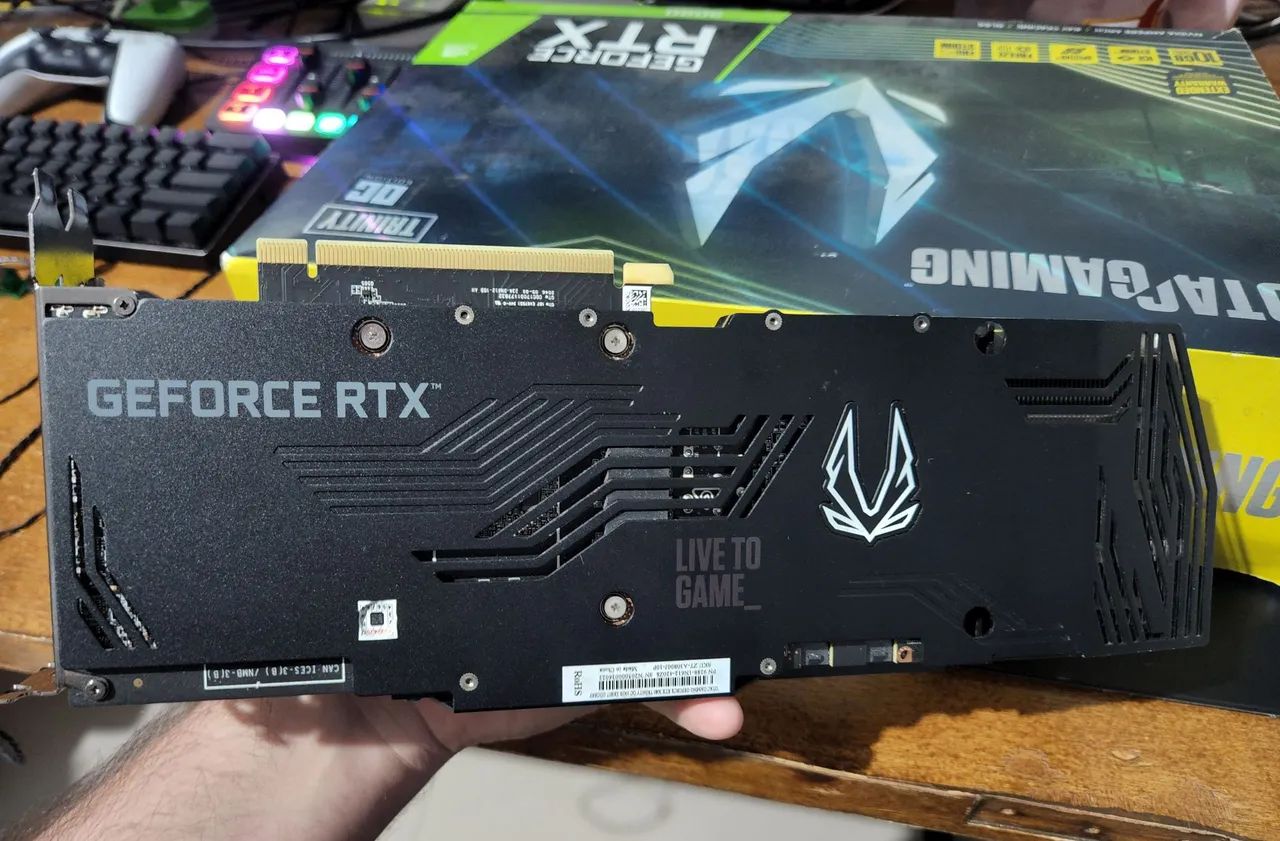 RTX 3080 10gb Zotac Trinity  - Foto 2