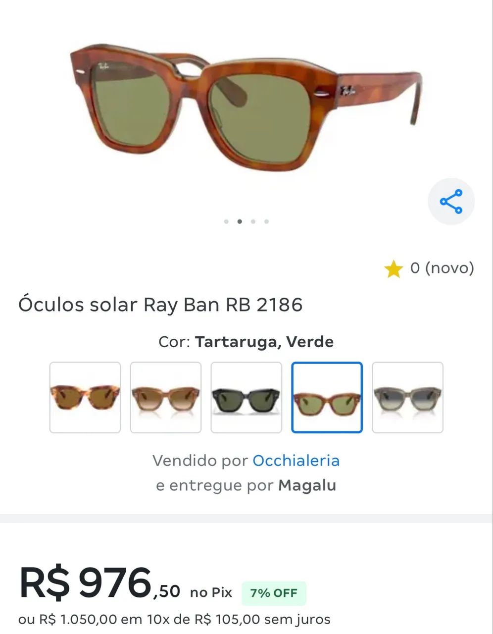 Vendo Óculos Rayban feminino - Foto 3