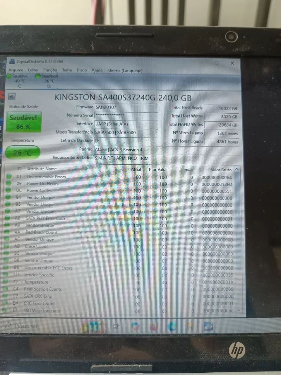 SSD Kingston original 240 gb  ( USADO ) - Foto 5