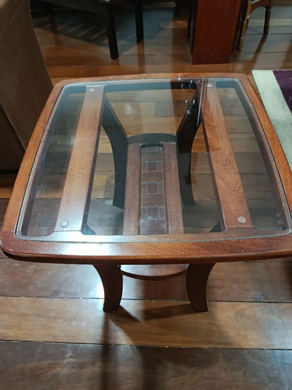 Mesa de centro ou canto madeira maciça  - Foto 3