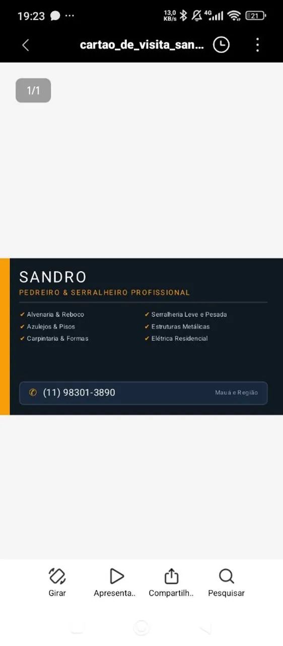Serviço geral 
