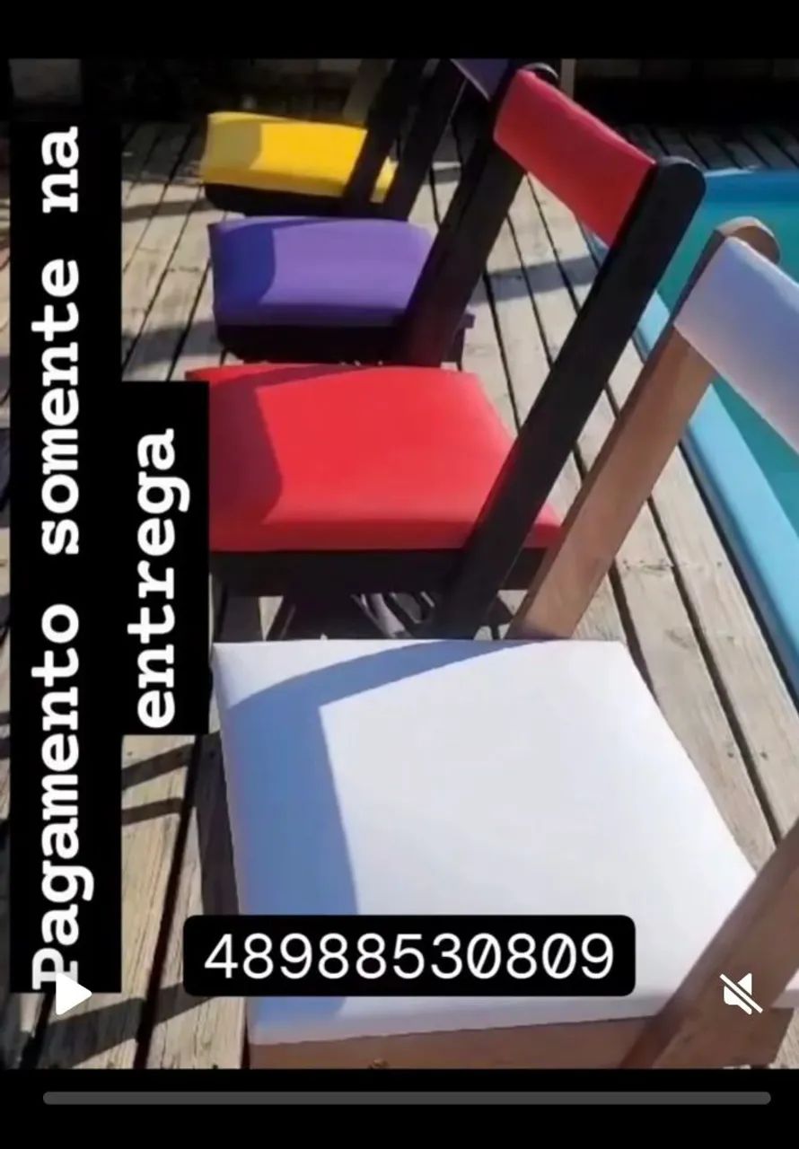 Conjuntos de mesas e cadeiras estofadas Dimesa . * preço de fábrica 