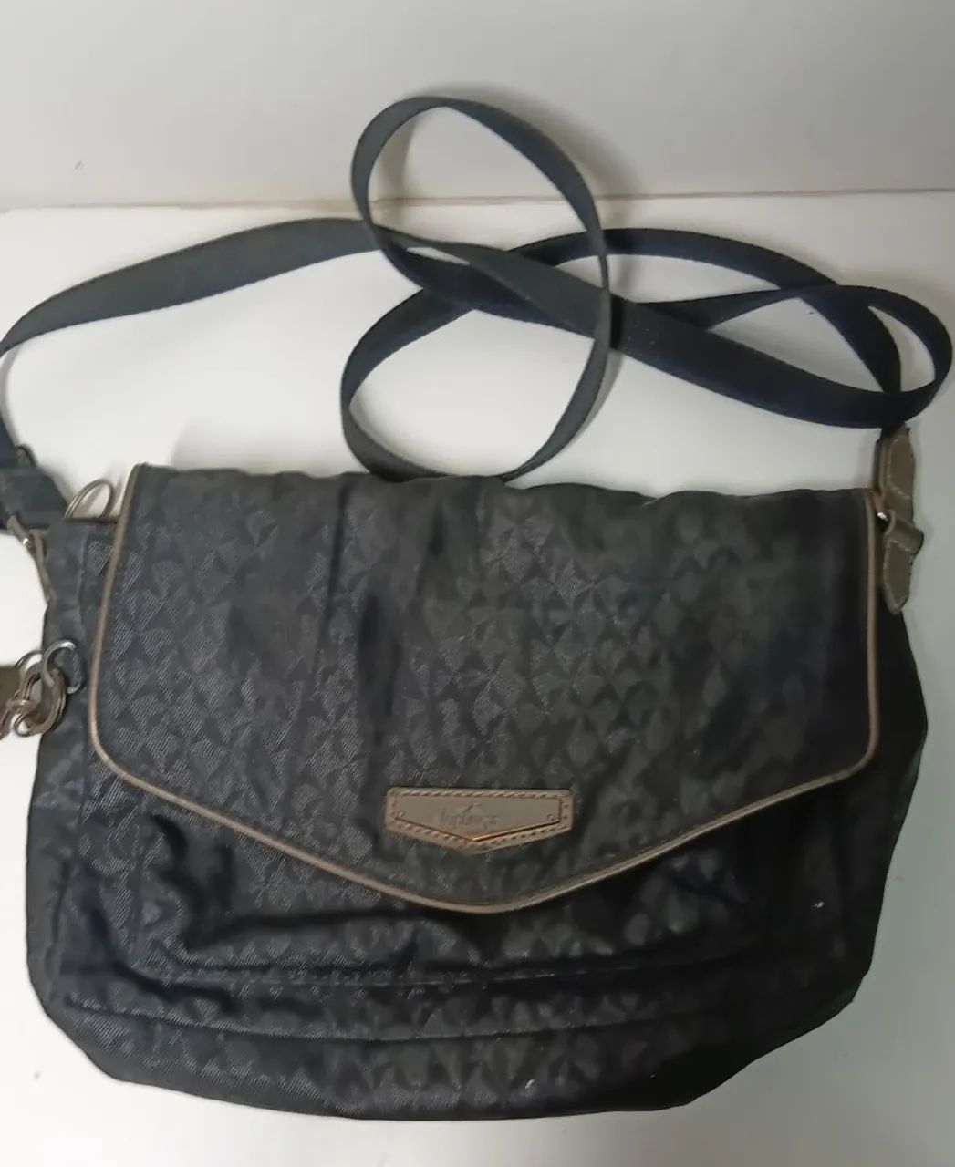 Bolsa Transversal Kipling original preta