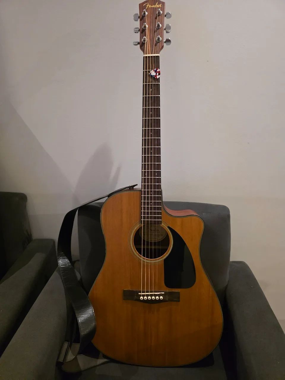 VIOLÃO FENDER CD-100CE - Foto 5