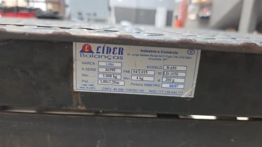 BALANÇA DE PLATAFORMA 1000KG - Foto 2