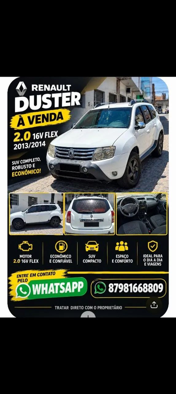 Renault Duster Dynamique 2.0 Hi-flex 16V Aut. 2013