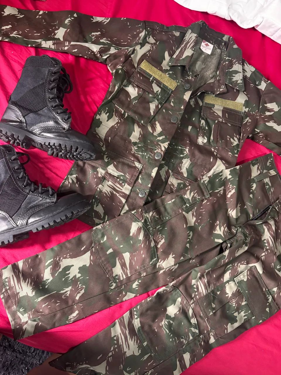 Uniforme infantil exército brasileiro 