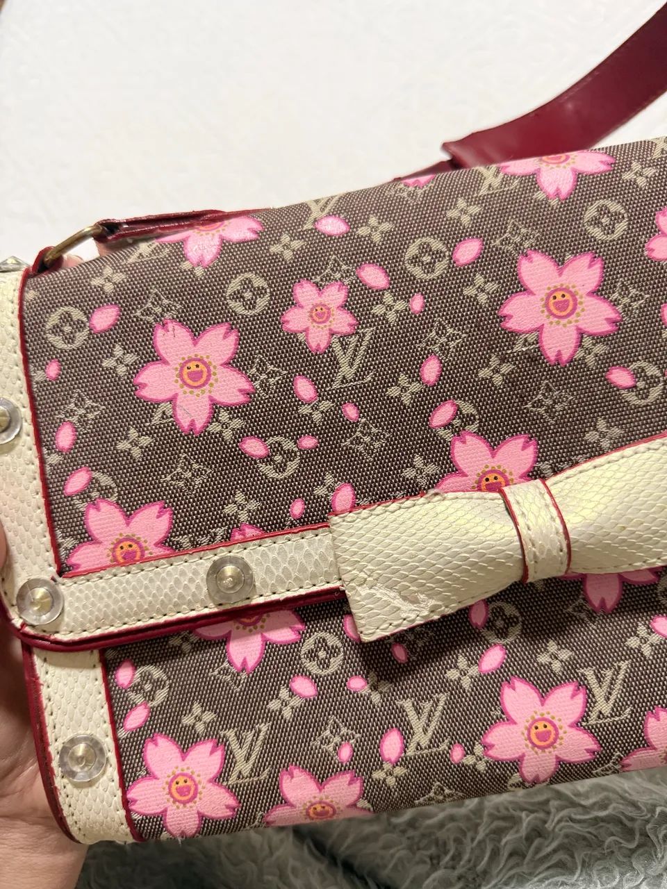 Bolsa rara Louis Vuitton Murakami 2003  - Foto 4