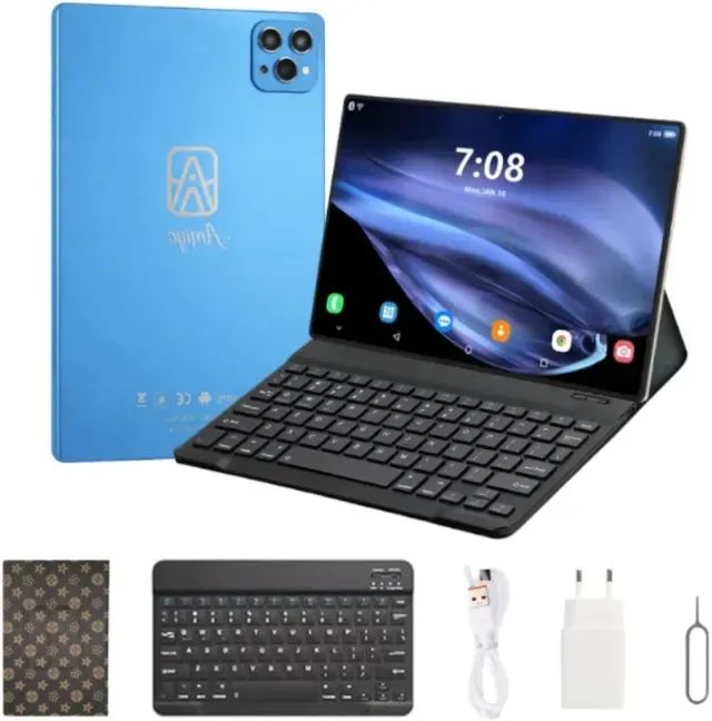 Tablet Amiyo A06 Plus 256GB 8GB RAM 10" Completo com capa e Teclado - Foto 3