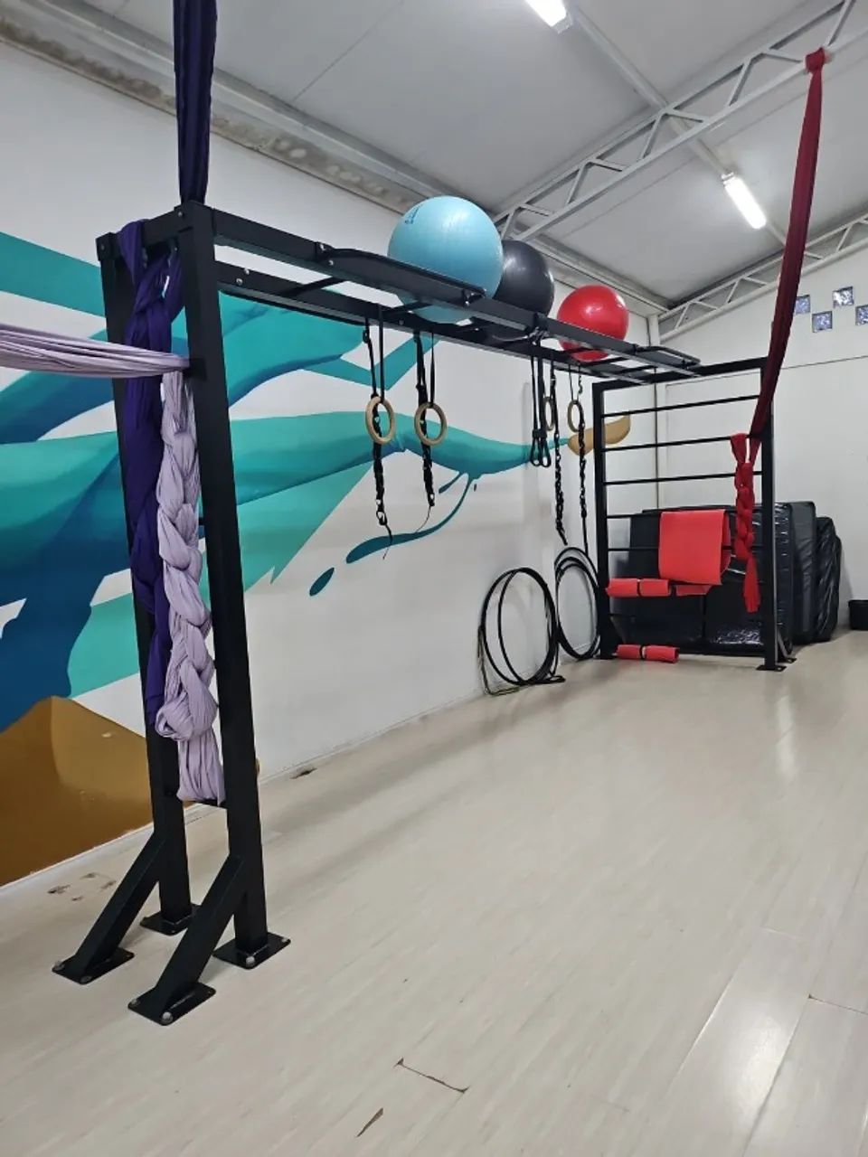 Estrutura Metálica (espaldar, monkey bar) - Foto 2