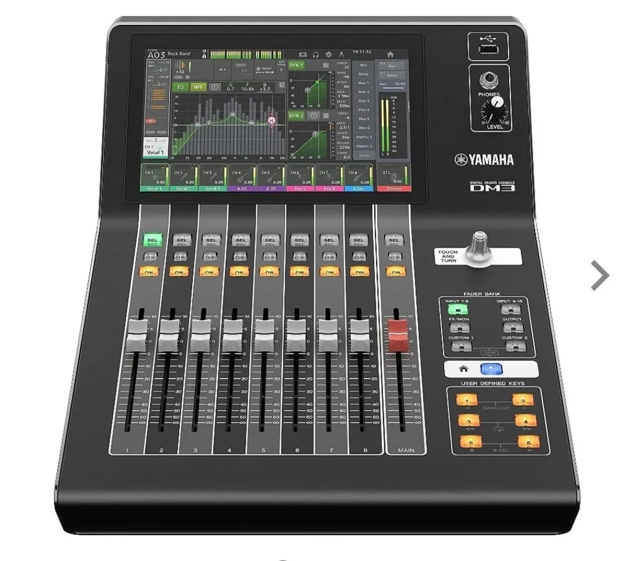 YAMAHA MESA DIGITAL DM3S