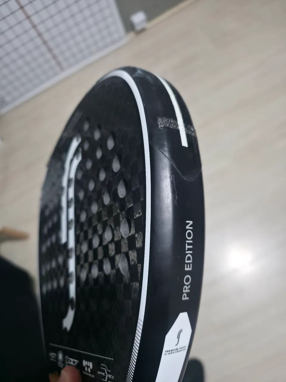 Raquete de Padel Robin Soderling Pro Edition Simon Vasquez - Foto 5