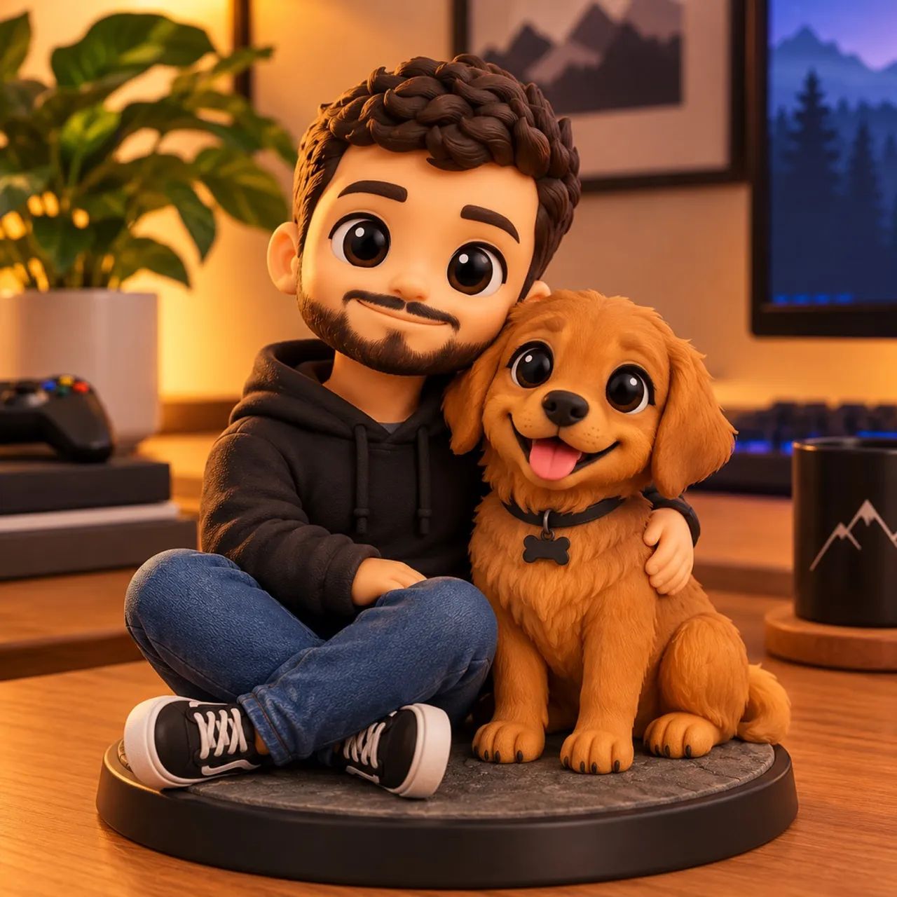 Bonequinho 3D: Você e seu Pet - Foto 3