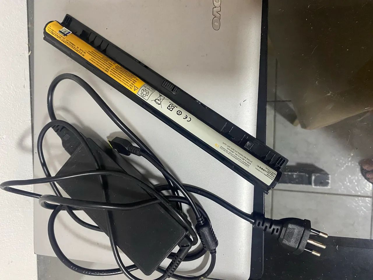 Bateria + carregador Lenovo