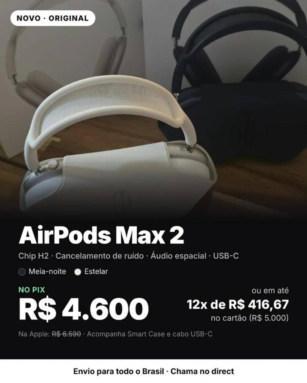 Airpods 4 e Airpods Max 2