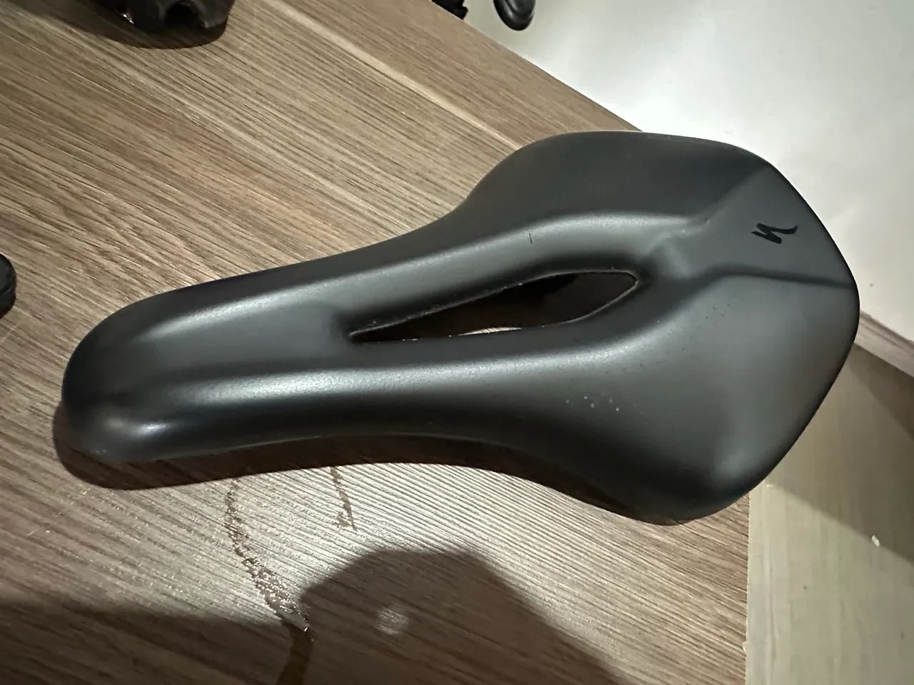 Selim Bike Mtb Specialized Power Comp 155mm Oiginal semi-novo pouso usado - Foto 2
