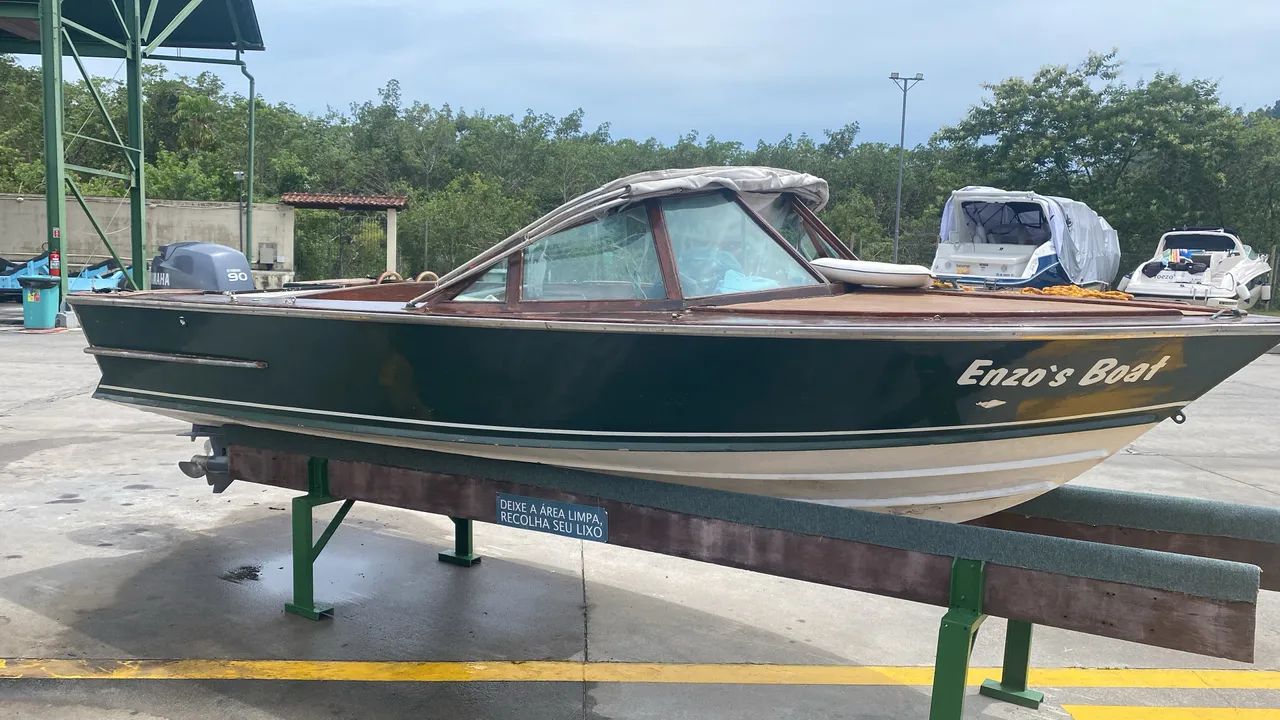 Casco Carbras Mar 19? pés - Retro Madeira  - Foto 2