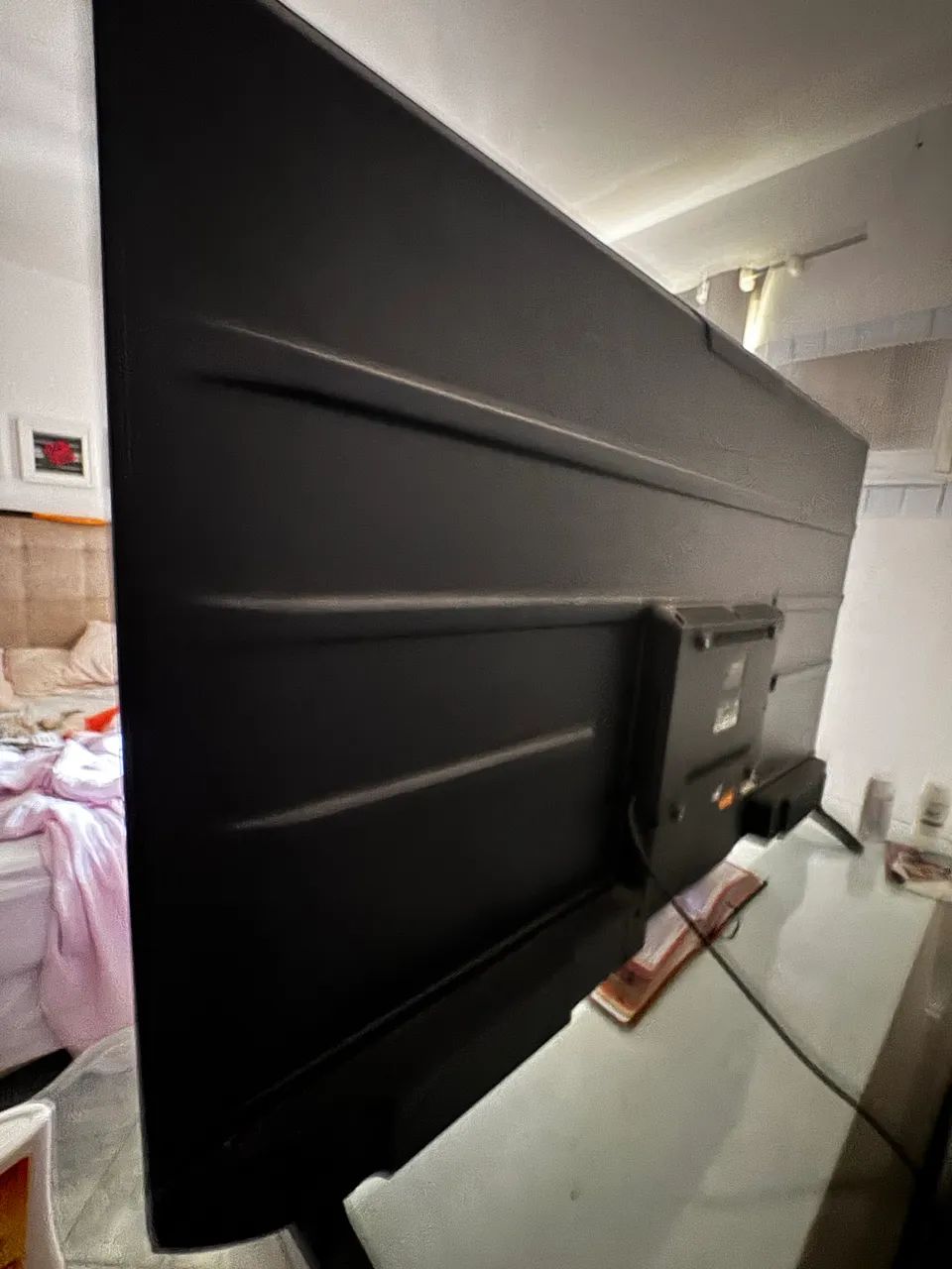 Smart TV LED UHD 4K de 55 polegadas, nova e na caixa. - Foto 3