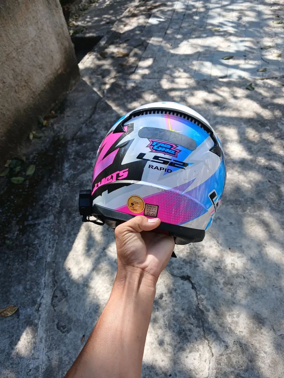 Capacete ls2 tamanho 56 - Foto 3