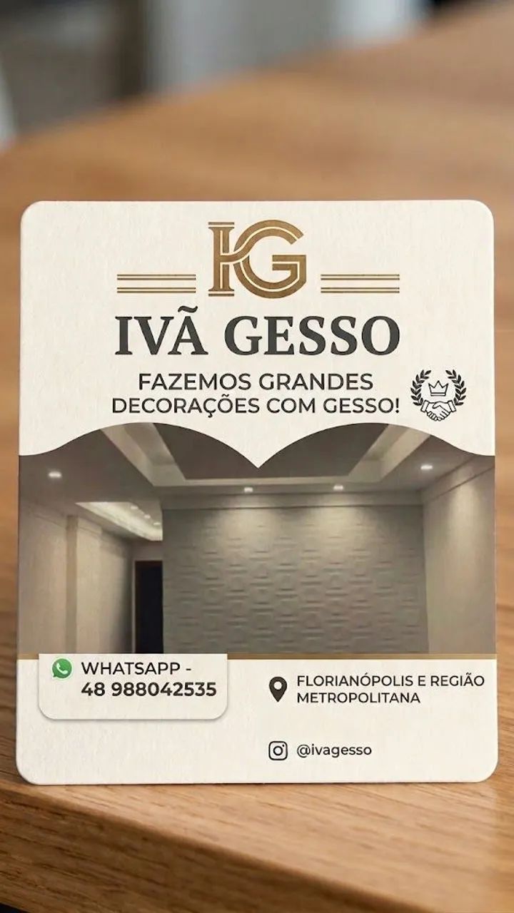 Tudo em gesso