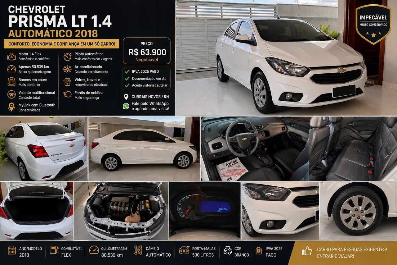 Chevrolet Prisma 2018