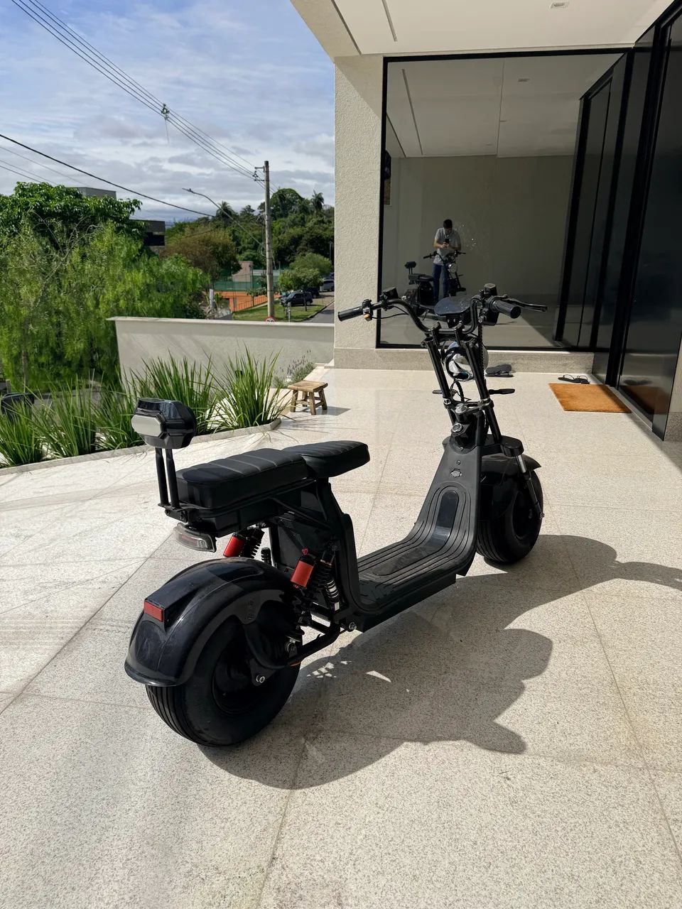 Scooter elétrica 2000w - Preta - Foto 4