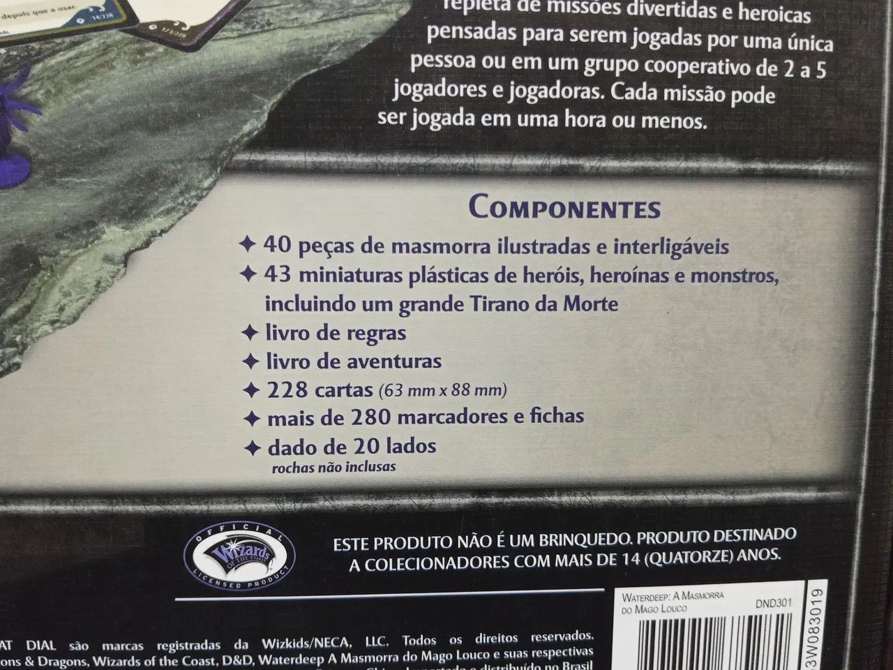 Boardgame d&d masmorra mago louco - Foto 4
