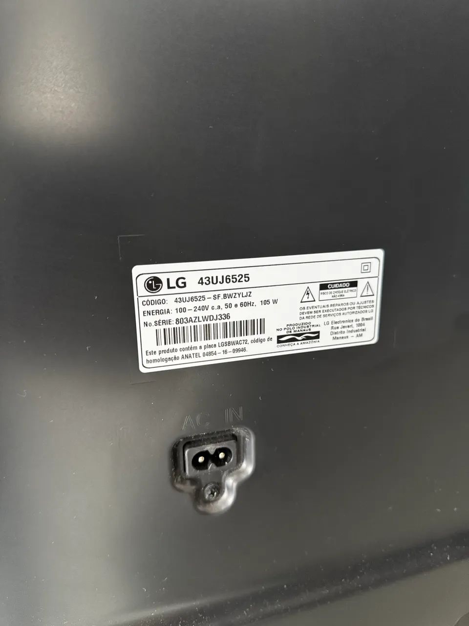 TV LG 42 Polegadas com Tela Quebrada, as Placas estão Ok - Foto 4