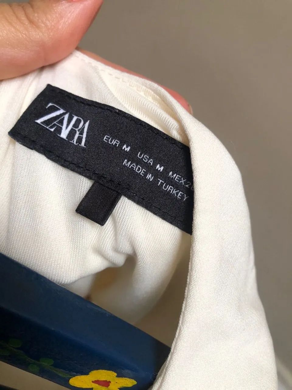 VESTIDO ZARA OFF WHITE - Foto 2