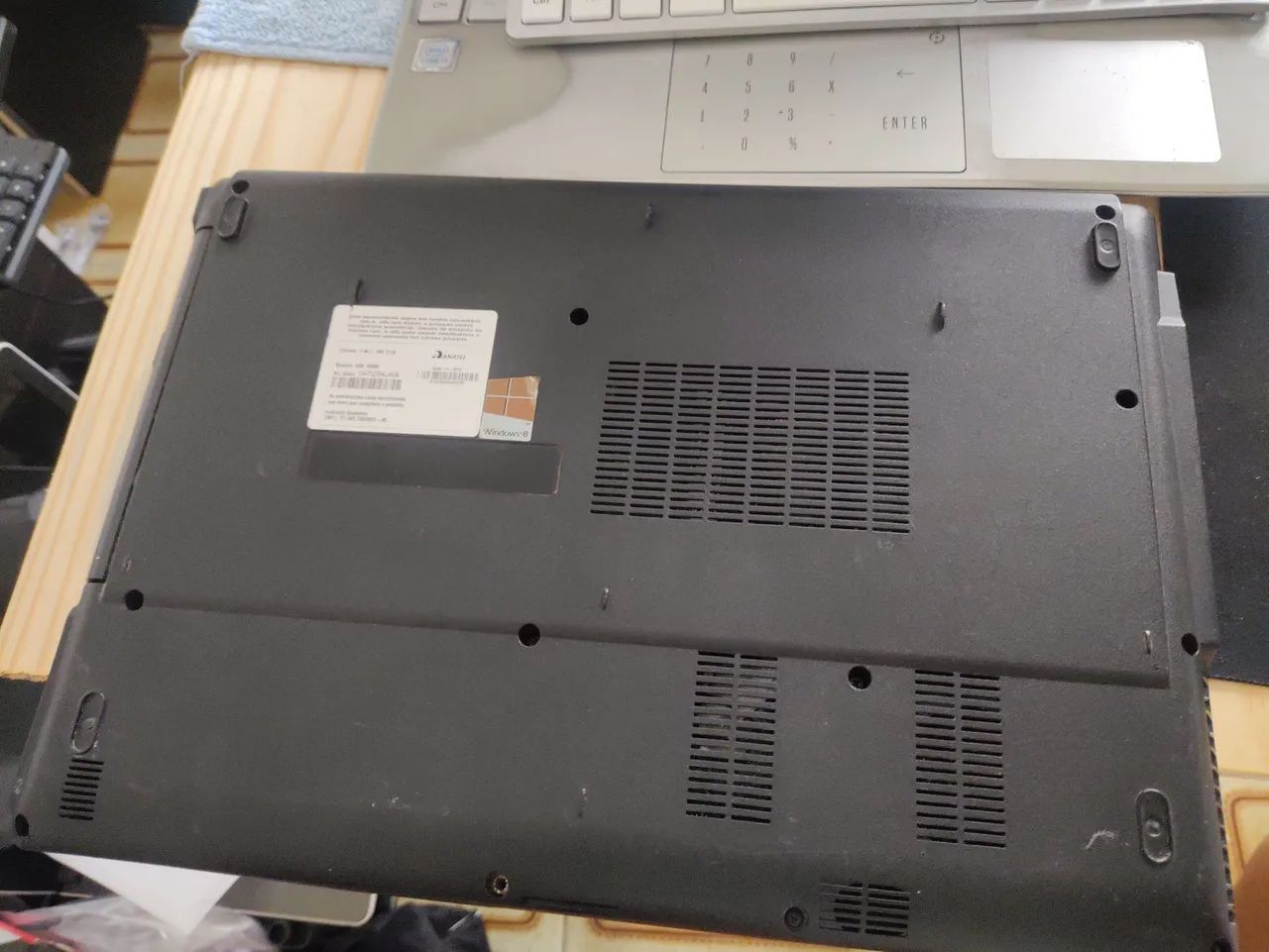 Notebook positivo potente com problemas no teclado levemente  - Foto 5