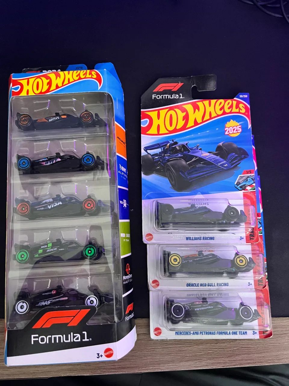 Kit hot wheels formula 1 2025
