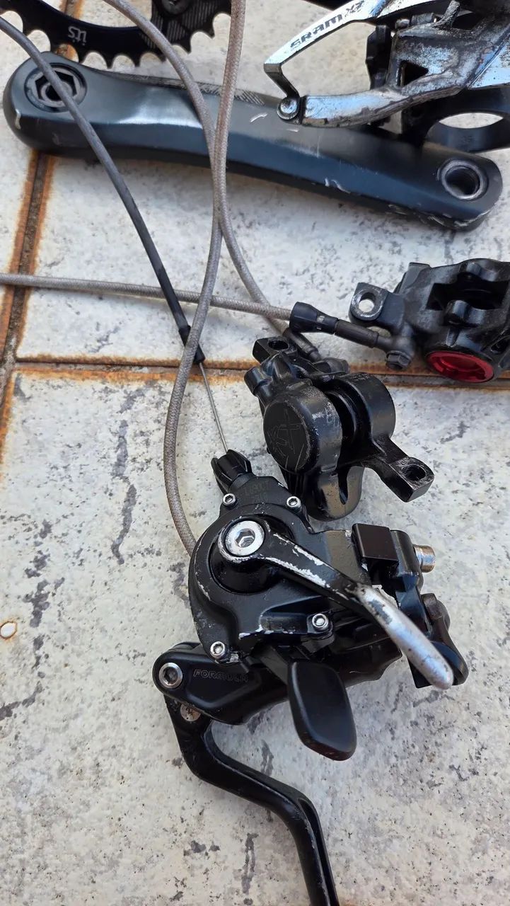 Kit Sram X7 e freios Fórmula RX  - Foto 5
